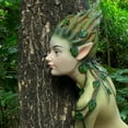 thumbnail image 5 of Fufafayo under $5 Tree Face Peeker, Garden Tree Decor, Outdoor Tree Face Sculpture, Whimsical Garden Statue, Tree Hugger Peeker, Yard Art Ornament, for Garden, Tree, Patio, Front Yard, 5 of 8