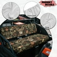 thumbnail image 6 of Uorisanigo UTV Seat Cover Dustproof Camo Hunting Deer Mule Seat Cover Universal UTV Bench Seats Covers Accessories Fit for Kawasaki Mule 3000 3010 3020 Non-Slip Covers Protection, 6 of 7