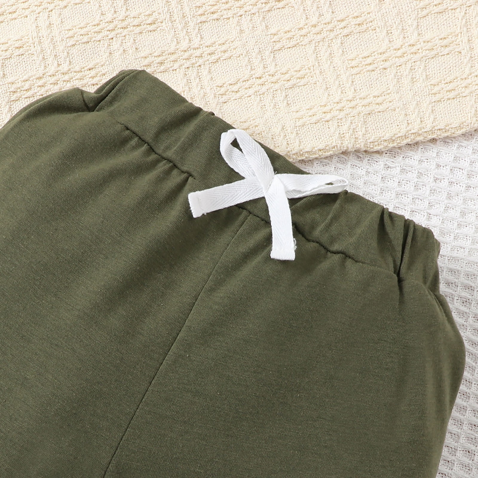 HCNTES Toddler Baby Boy Clothes Infant Long Sleeve Tops Pants Sweatsuit Outfits(Green,12-18 Months)