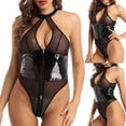 thumbnail image 2 of Gibobby Conjunto de lencería Lencería Sexy para Mujer Baby Doll Mujer Sexy Color Negro Mono Sensual y Elegante Fina Lenceria para Dama(Negro, M), 2 of 5