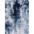 thumbnail image 3 of Mark&Day Area Rugs, 2x3 Dole Modern Abstract Marble Dark Teal Area Rug, Blue Cream Marble Swirl Carpet for Living Room, Bedroom or Kitchen (2' x 3'), 3 of 8