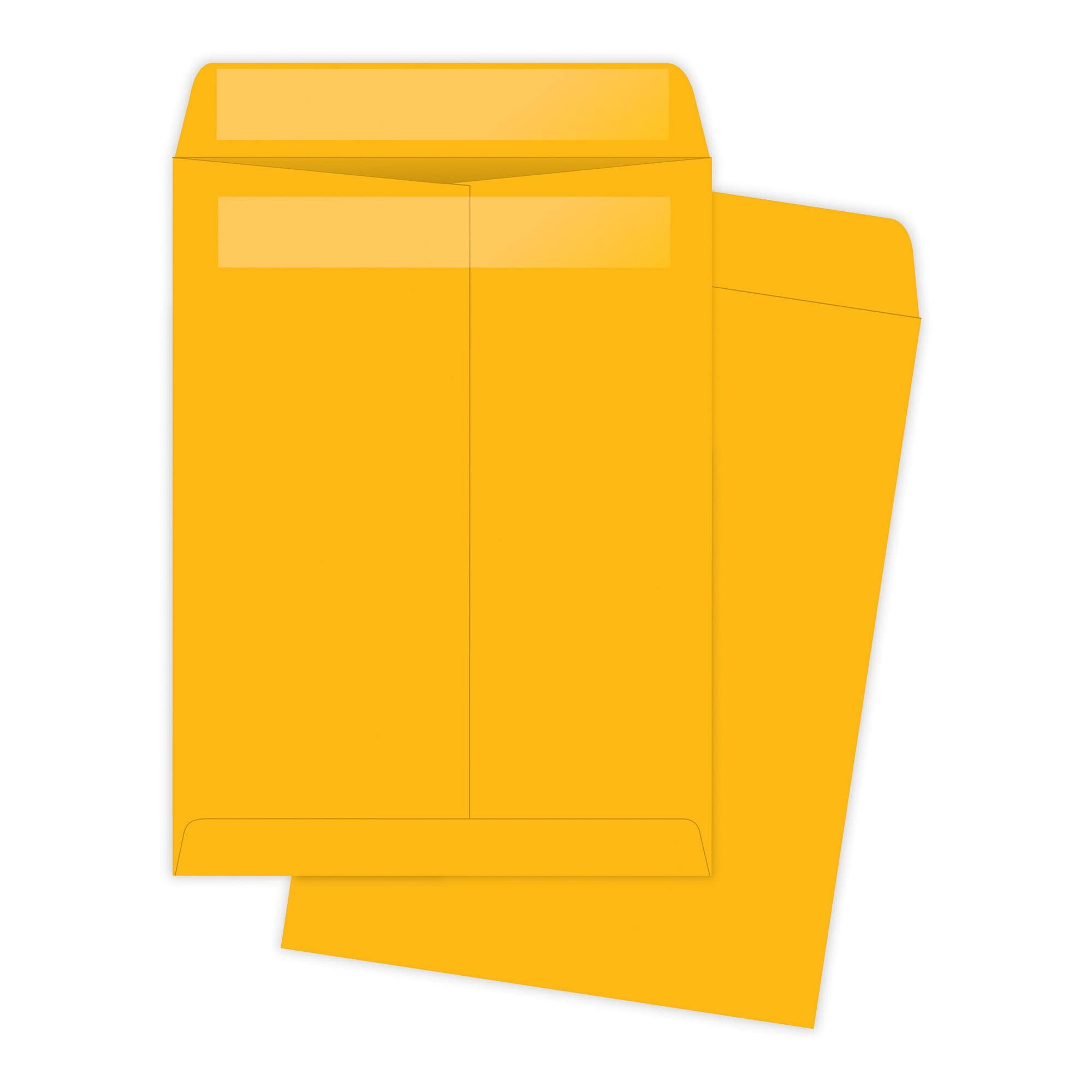 Quality Park® Redi-Seal® Catalog Envelopes, 12" x 15 1/2", Brown Kraft, Box Of 250