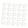 thumbnail image 2 of Estrellas huecas, piezas de madera sin terminar, letreros de madera, recortes de madera en blanco para el aula 25 piezas de 5 cm, 2 of 8