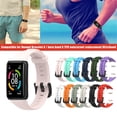 thumbnail image 3 of Correa Compatible para Huawei Band 6/Honor Correa de repuesto Pulsera 6 Banda de TPU resistente al agua Eigraketly EL016366-05, 3 of 5