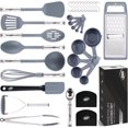 thumbnail image 1 of Set de utensilios de cocina Kaluns 35 piezas nylon y acero inoxidable, 1 of 7