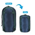 thumbnail image 4 of Uxcell Compression Stuff Sack, 20L Waterproof Sleeping Bag for Backpacking, Dark Blue, 4 of 6