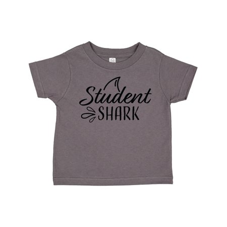 

Inktastic Student Shark with Fin Gift Toddler Boy or Toddler Girl T-Shirt