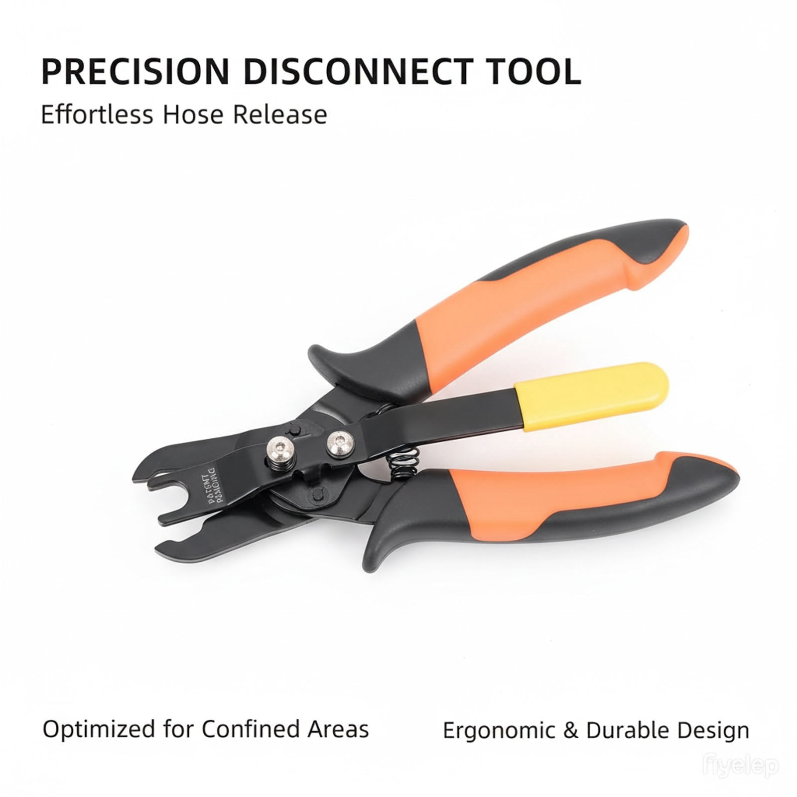 Dwellin Push To Fittings Air Line Disconnect Tool Kit Push Fitting Removal Tool For 1/4” 5/16” 3/8” 1/2” (6mm 8mm 10mm 12mm) Quick Release Pliers With 15 Pcs Pneumatic Fittings