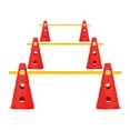 thumbnail image 1 of Mornei Adjustable Obstacle Training Set Interactive for Running Pet Exercise Sports 3Pcs, 1 of 8