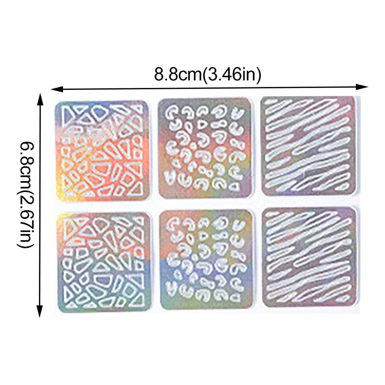 3d Stickers Nails Chinese Letter Nail Stickers Nail Decals for Acrylic Nails Stickers Large Baby Nail Sticker Nail Wrap Stickers Gel Nail Initial Letters Designer Nail Stencils Stickers Nails Kids