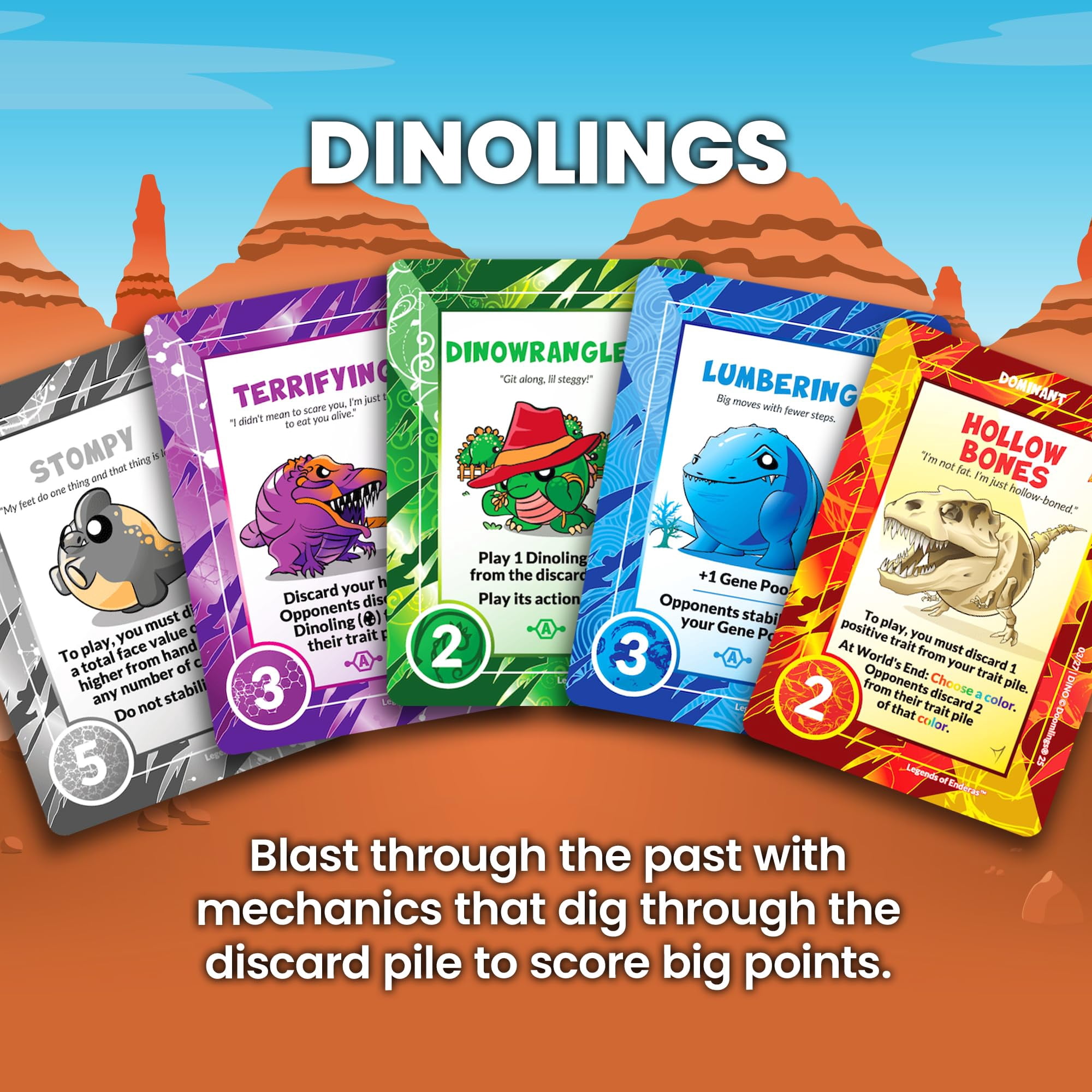 Doomlings Card Game: Legends of Enderas Variety Expansion