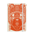 thumbnail image 1 of Cahier de Tête d'Opéra Rouge Peking Tissu Officiel Couverture Rigide Journal Intime Classique, 1 of 3