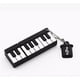 thumbnail image 1 of USB flash drive 2.0 in the shape of a piano (black, 64 GB), 1 of 5