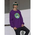 thumbnail image 2 of Worried World Toon Style Sweatshirt Men -Image by Shutterstock, Male Small, 2 of 4