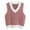 Hot Pink, variant on Women's Sweater Vests Casual V-Neck Pullover Shirt Collision Color Sleeveless Sweater Vest Aesthetic Clothes TBKOMH