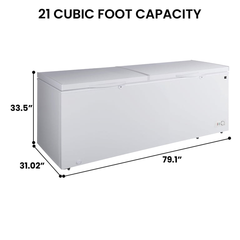 Kenmore 21 Cu. Ft. (600L) Convertible Chest Freezer/Refrigerator