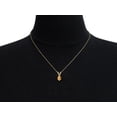 thumbnail image 3 of SuperJeweler 1/2 Carat Pear Shape Citrine Necklace In 14K Yellow Gold Over Sterling Silver, 18 Inches For Women, 3 of 6
