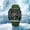 Army Green, variant on 4 Pcs Men's Outdoor Digital Sports Watch Waterproof Luminous Display for Hiking Camping Running Swimming