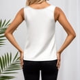 thumbnail image 4 of Silk Satin Tank Tops for Women Scoop Neck Sleeveless Camisole Tops 2026 Summer Basic Blouses, 4 of 4
