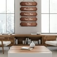 thumbnail image 2 of Set of 5 Islamic Wooden Wall Design Ramadan Mubarak Hanging Signs with Arabic Calligraphy for Home and Prayer Room Ornamentation Type 10, 2 of 9