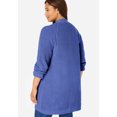 thumbnail image 3 of Woman Within Women's Plus Size Button-Front Shaker Cardigan, 3 of 6