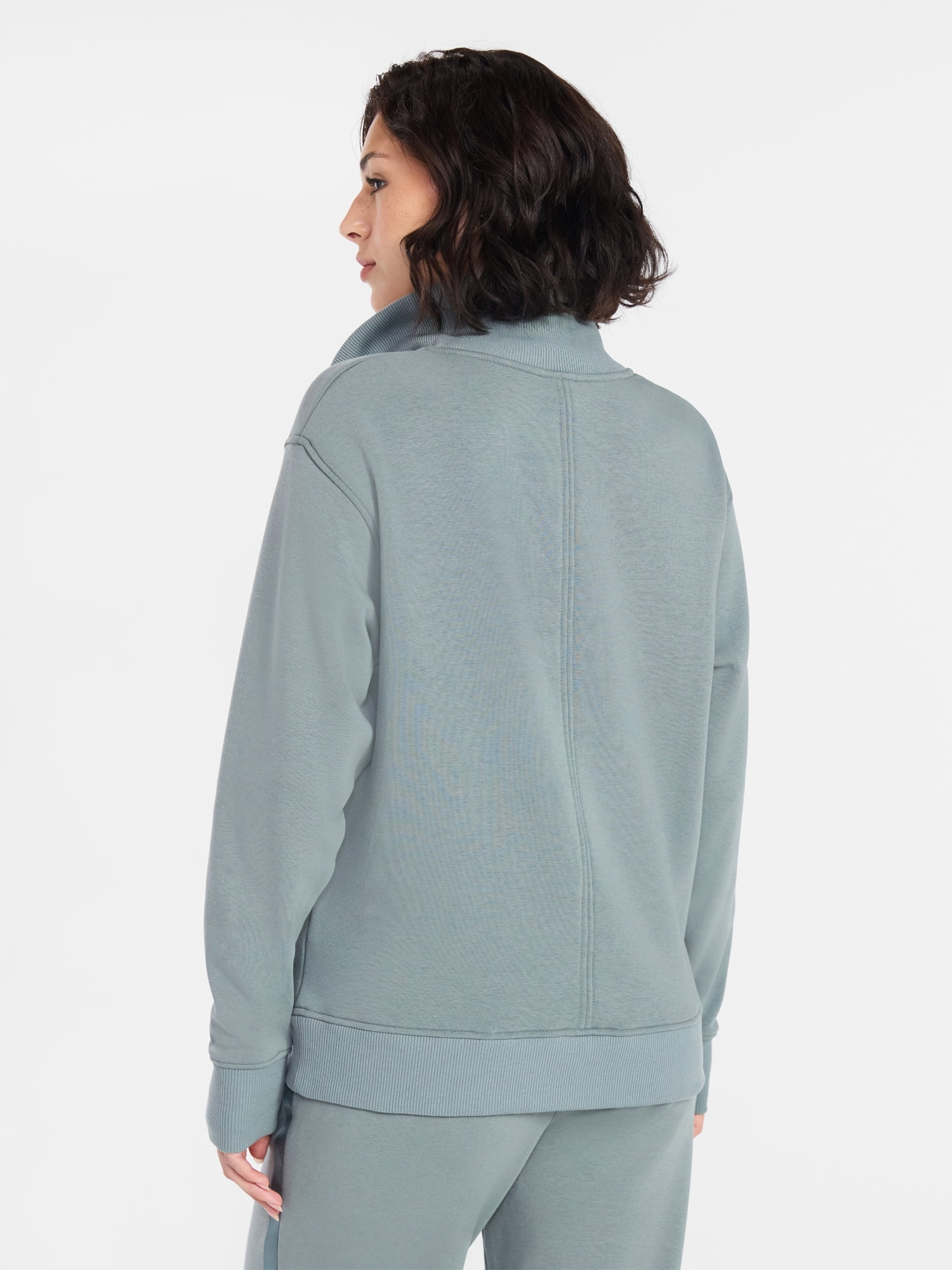 Avia Women's and Women's Plus Fleece Quarter Zip Pullover, Sizes XS-4X