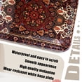 thumbnail image 3 of Serving Trays,  12.9 x 9.6 inch Rectangular Plastic Tray for Restaurant, Kitchen,Red, 3 of 6
