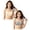 Grey 1PCS & Beige 1PCS, variant on 2 Pack Girls Training Bra Soft Vest Tween to Teen Underwear Strap Camisole Top for Growing Youth Size7-13 Years