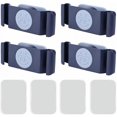 thumbnail image 1 of 4 clips organizadores de cables, organizador de cables de escritorio giratorio, clips adhesivos para cables para tostadora, licuadora, freidora de aire (azul), 1 of 5
