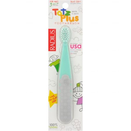 Radius Gluten Free Totz Plus Silky Soft Kids Toothbrush  6 Count