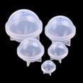 thumbnail image 4 of Siaonvr 5 Size Silicone Round Ball Resin Mold Pendant Mold Making Craft DIY, 4 of 6