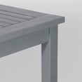 thumbnail image 5 of Home Square 3 Piece Patio Set with Dining Table and 2 Benches in Gray Wash, 5 of 9