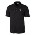 thumbnail image 2 of Men's Cutter & Buck Black Mississippi State Bulldogs Advantage Space Dye Tri-Blend Polo, 2 of 3