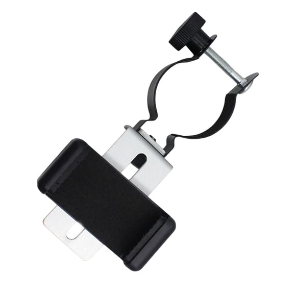 Adaptador de teléfono universal para telescopio, forrado de goma, soporte de ocular de 38-50 mm para microscopio , se adapta a