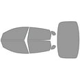 thumbnail image 2 of Rvinyl Window Tint Kit Compatible with Kia OPTima 2016-2020 - Complete Precut Kit - 50%, 2 of 8