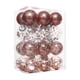 thumbnail image 2 of Almacén de Liquidación Bola de Plástico Transparente Xihbxyly 6 Cm Colorida Adorno para Árbol de Navidad, 2 of 6