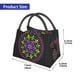 thumbnail image 2 of Fotbe Mardi Gras5 Bolsa Térmica Portátil con Estampado, Bolsa de Entrega de Alimentos Aislada, Bolsa Reutilizable de Gran Capacidad para Comidas y Supermercado, 2 of 6