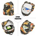 thumbnail image 5 of FORMRS Mini Backpack Purse for Women Travel Daypack Casual Shoulder Bag, Fish Pattern, 5 of 7