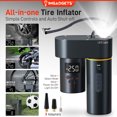 thumbnail image 4 of IMGadgets Auto6 Car Smart Kit | All-in-One Car Kit | Car Pressure Washer | Tire Inflator | Car Vacuum Cleaner | Jump Starter | Power Bank | LED Work Light | Portable Car Emergency Kit, 4 of 9