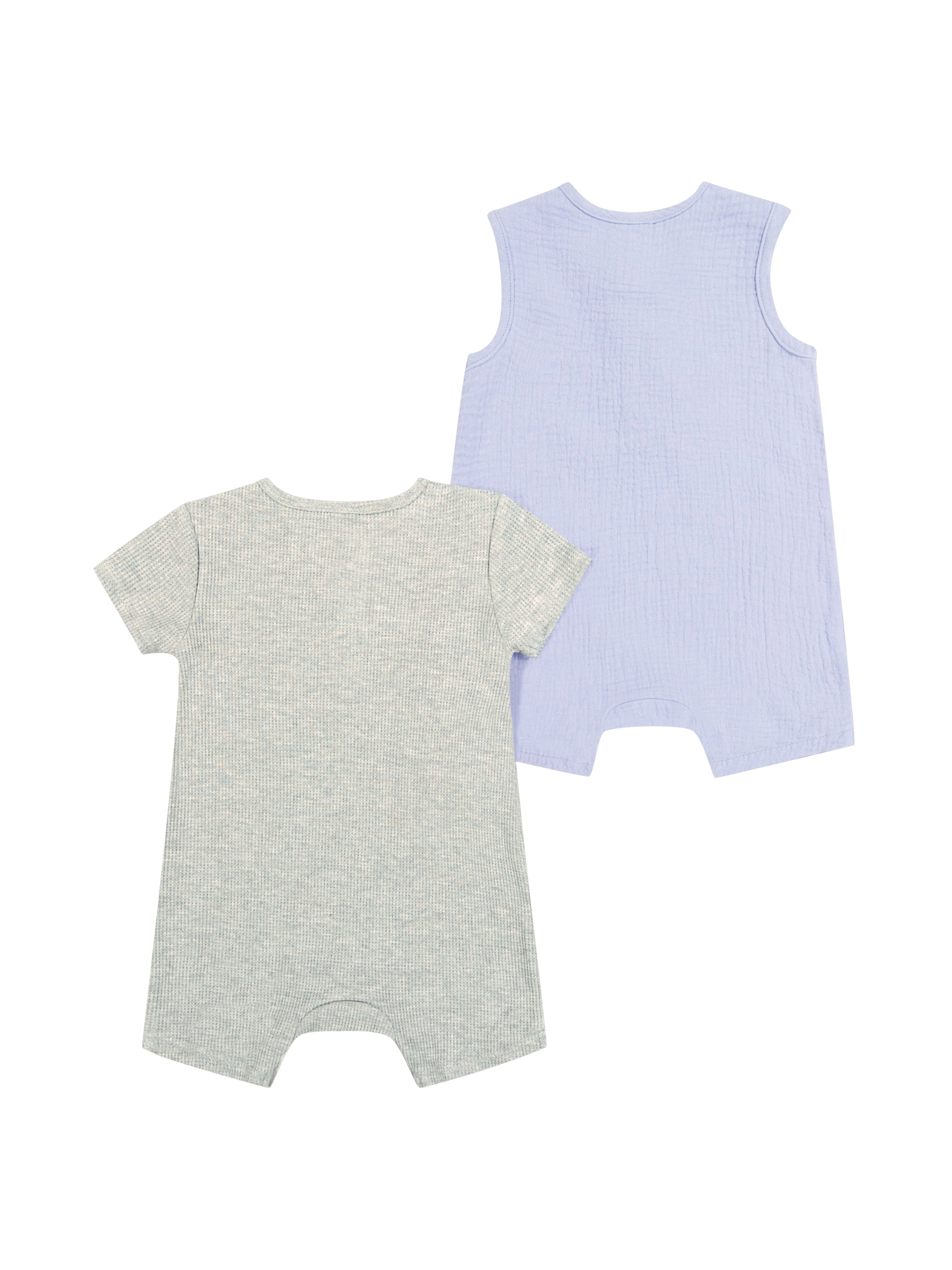 Mickey & Friends Baby Boy 2 Pack Rompers, Sizes 0/3 Months-24 Months