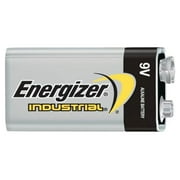 Energizer Industrial Alkaline Battery, 9 Volts, 12-Pack