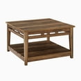 thumbnail image 5 of Manor Park Farmhouse Plank Style Coffee Table, Barnwood, 5 of 7