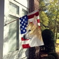 thumbnail image 2 of Carolines Treasures CK6630CHF Norwegian Buhund Dog American Canvas House Size Outdoor-Flags, Multicolor, 2 of 4
