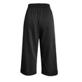 thumbnail image 3 of WILLBEST Pantalones Casuales para Mujer, de Moda, con Cintura Elástica, Cómodos, para Playa, para Uso Diario. Chica, 3 of 4