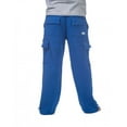 thumbnail image 3 of Pro Club Mens Heavyweight Cargo Sweatpants, Royal Blue, Medium, 3 of 4