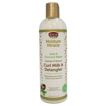 African Pride Moisture Miracle Curl Milk & Hair Detangler 12 oz