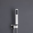 thumbnail image 5 of Topcobe 10" Wall Mounted Square Rainfall Pressure-Balanced Complteted Shower System with Rough-in Valve for Hotel, 2W02, 5 of 6