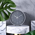 thumbnail image 4 of Reloj de pared Jomparis de 30 cm, silencioso, funciona con pilas, 4 of 6