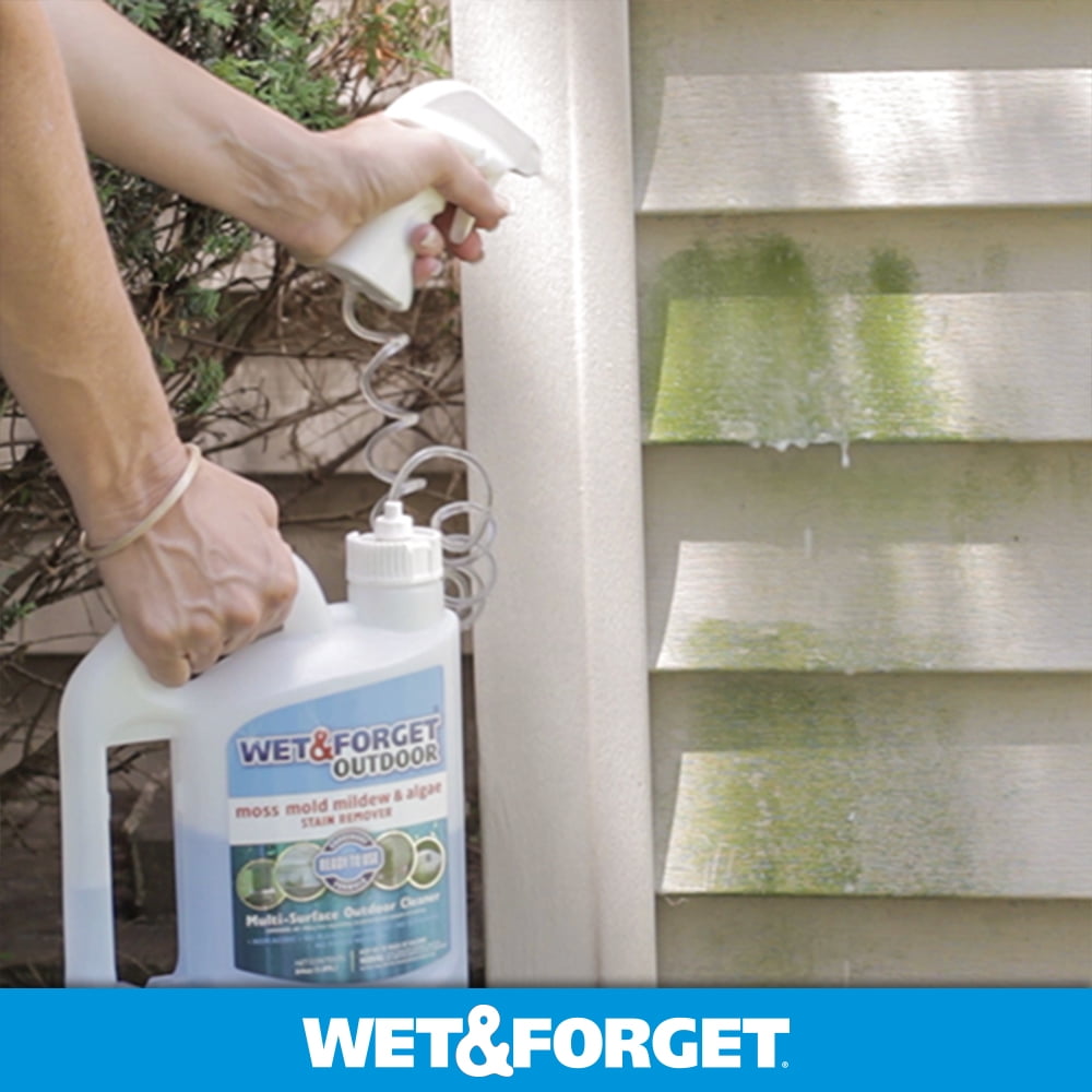 Spend a Little, Save a Lot: Wet and Forget Keeps Moss, Mold, and Mildew  Away from Surfaces - Rollier Hardware