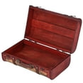 thumbnail image 1 of Treasure Chest, Composite Wood Decorative Storage Suitcase Map Pattern  for Home Storage for Shooting Props for Window Display for Decoration, 1 of 7